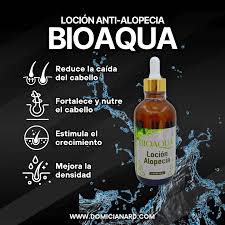 TONICO CAPILAR BIOAQUA - CRECIMIENTO DEL CABELLO, BARBA, CEJAS PARA HOMBRE Y MUJER
