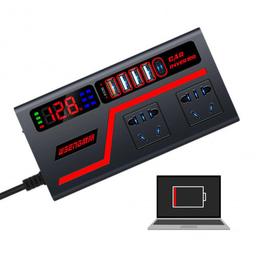 CARGADOR UNIVERSAL CON CONECTOR DE VEHÍCULO INVERTER