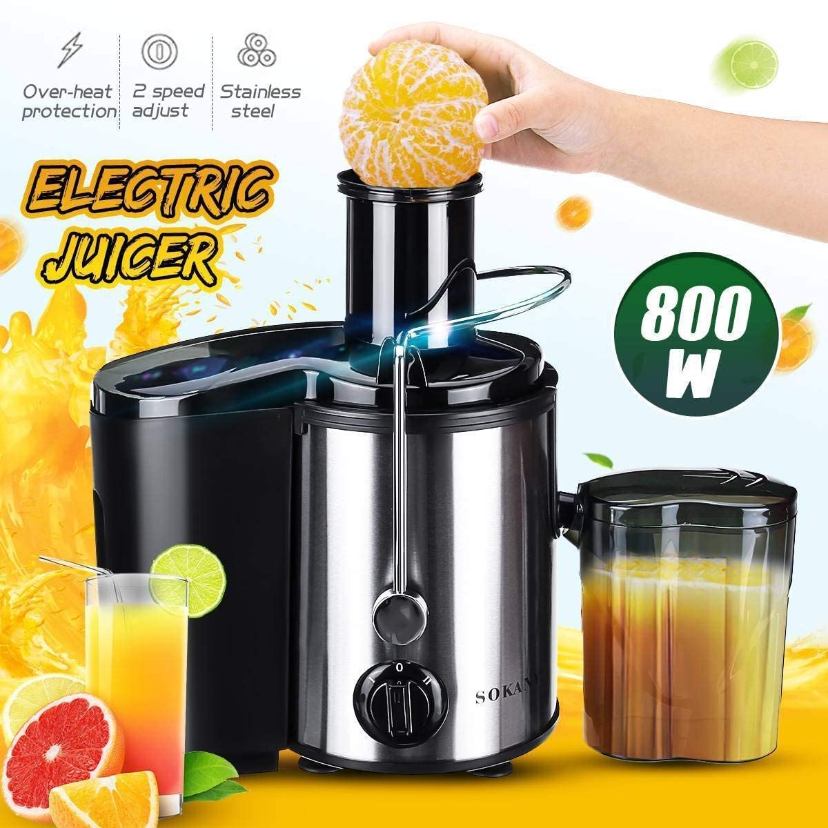 EXTRACTOR DE JUGO SOKANY