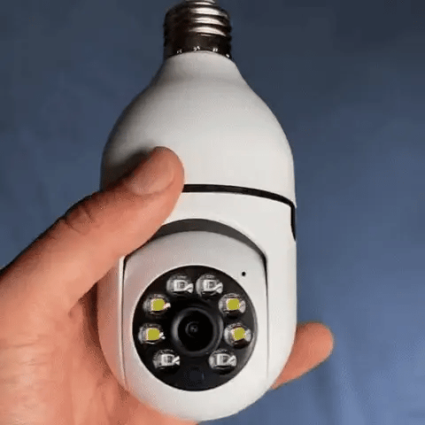 CAMARA DE SEGURIDAD TIPO BOMBILLO