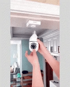 CAMARA DE SEGURIDAD TIPO BOMBILLO