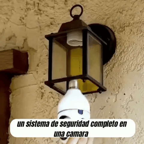 CAMARA DE SEGURIDAD TIPO BOMBILLO