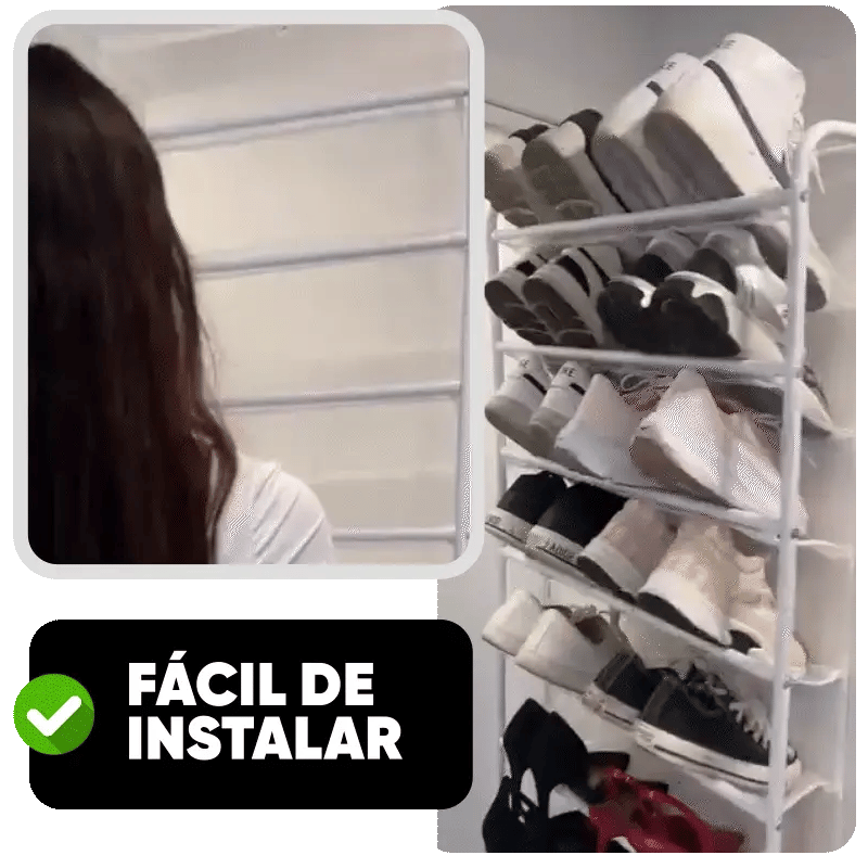 ZAPATERA COLGANTE SOBRE PUERTA