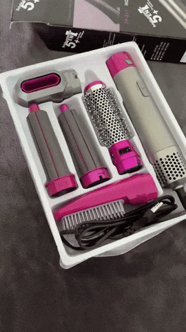 CEPILLO PARA EL CABELLO 5 EN 1, SECADOR Y VOLUMINIZADOR.