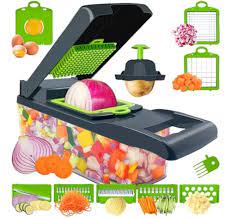 Picadora de verduras con 8 cuchills reemplazables. 15 en 1