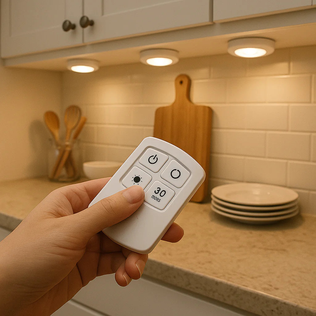LUZ LED X 3 + CONTROL